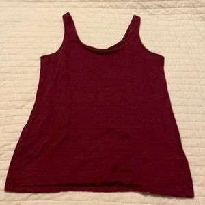 Maroon Tank Top
